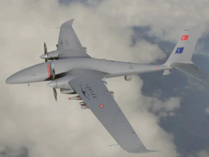 Aknc bayraktar tiha 3D Model