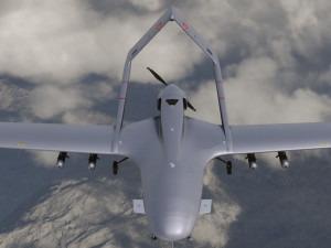 TB2 Bayraktar UAV Modelo 3D