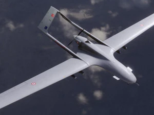 TB2 Bayraktar UAV 3D Model