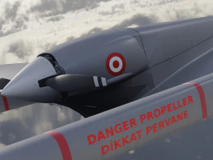 TB2 Bayraktar UAV 3D Model