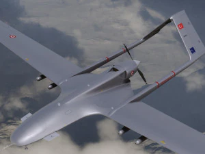 TB2 Bayraktar UAV 3D Model