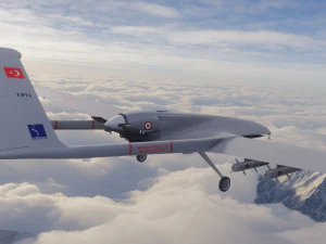 TB2 Bayraktar UAV 3D Model