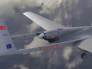 TB2 Bayraktar UAV 3D Model