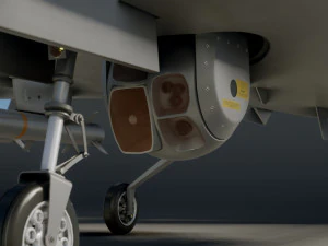 TB2 Bayraktar UAV 3D Model