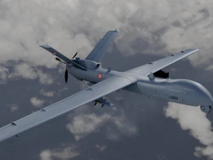 Anka turkish uav 3D Model