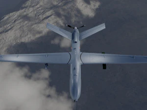 Anka turkish uav 3D Model