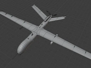Anka turkish uav 3D Model
