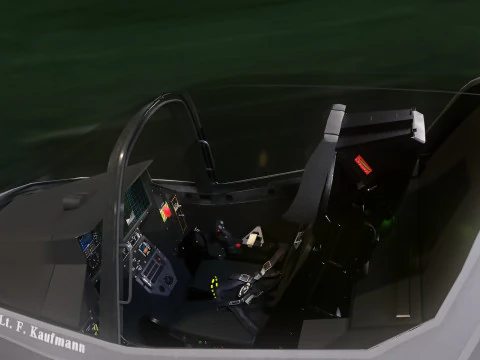 F-35B Lightning II- Rigged with high resolution cockpit 3D Model