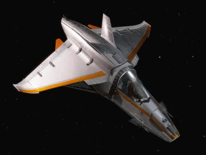 Space Ship - Star Fighter 3D Model