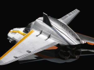 Space Ship - Star Fighter 3D Model