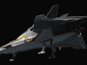 Space Ship - Star Fighter 3D Модель