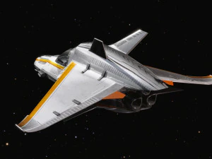 Space Ship - Star Fighter 3D Model