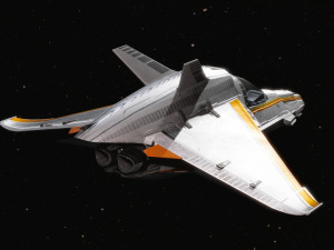 Space Ship - Star Fighter 3D Модель