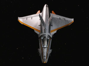 Space Ship - Star Fighter 3D Model
