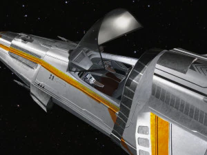 Space Ship - Star Fighter 3D Model