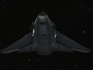 Space Ship - Star Fighter 3D Model