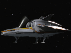 Space Ship - Star Fighter 3D Модель