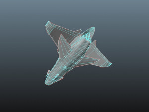 Space Ship - Star Fighter 3D Модель