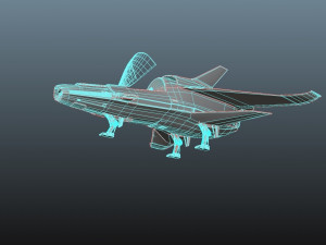 Space Ship - Star Fighter 3D Модель