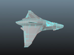 Space Ship - Star Fighter 3D Модель