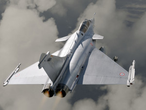 Dassault Rafale B - Rigged - High Resolution Cocpit 3D मॉडल