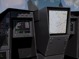 Dassault Rafale B - Rigged - High Resolution Cocpit Modello 3D