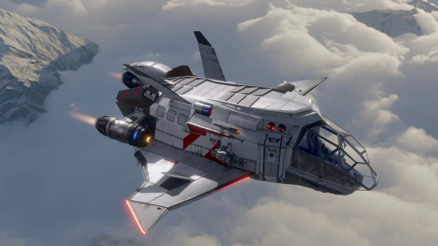 Space Ship - include inside 3D Model .c4d .max .obj .3ds .fbx .stl .blend 