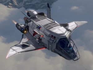 Space Ship - include inside 3D Model