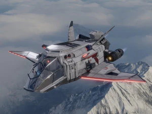 Space Ship - include inside 3D Model