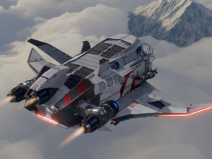 Space Ship - include inside 3D Модель