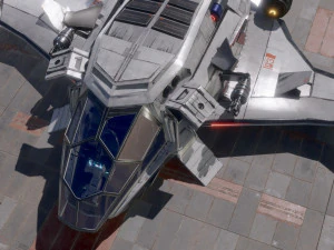 Space Ship - include inside 3D Model