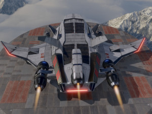 Space Ship - include inside 3D Модель
