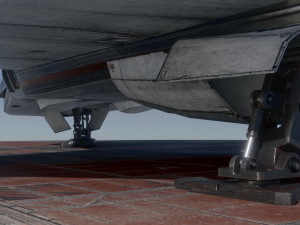 Space Ship - include inside 3D Модель