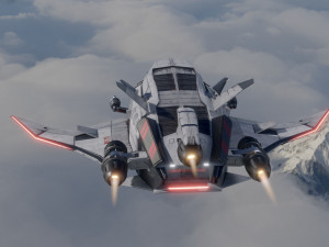 Space Ship - include inside 3D Модель