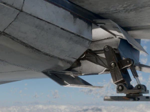 Space Ship - include inside 3D Model