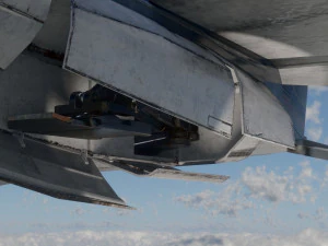 Space Ship - include inside 3D Model