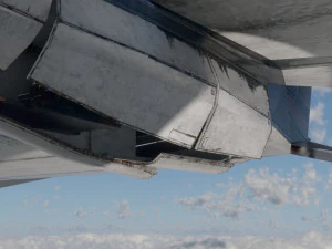 Space Ship - include inside 3D Model