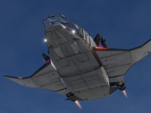 Space Ship - include inside 3D Модель