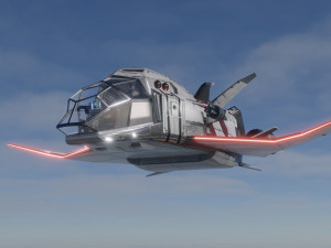 Space Ship - include inside 3D Модель