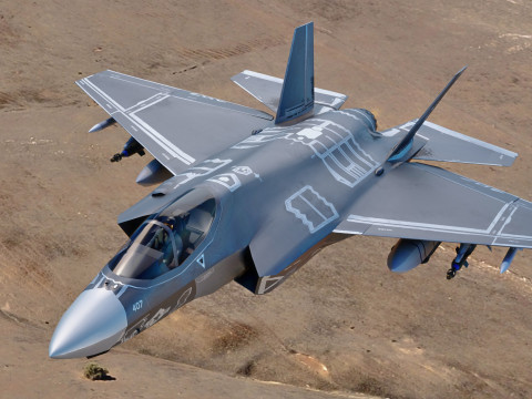 F35C Lightning II -Rigged - with high resolution cocpit 3Dモデル