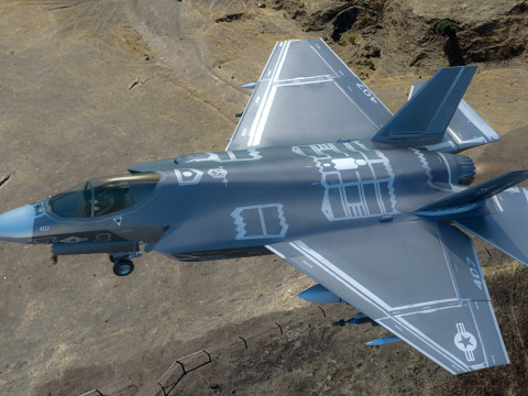 F35C Lightning II -Rigged - with high resolution cocpit 3D Model