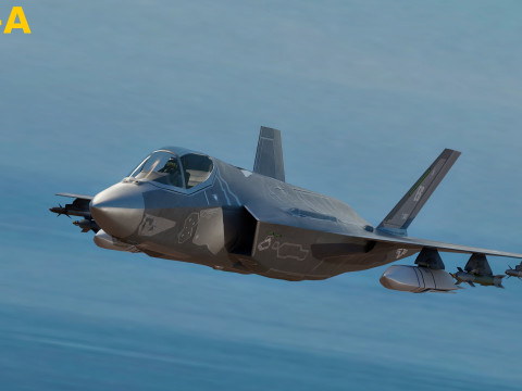 F35 Collection F35A-F35B-F35C - Rigged - High Resolution with Cocpit 3D Model