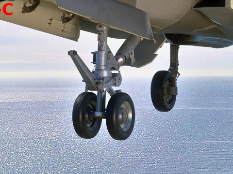 F35 Collection F35A-F35B-F35C - Rigged - High Resolution with Cocpit 3D Model