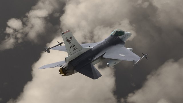 F16C USA Modelo 3D .c4d .max .obj .3ds .fbx .stl .blend 