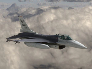 F16C USA 3D Model
