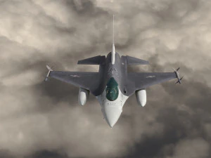 F16C USA 3D Model
