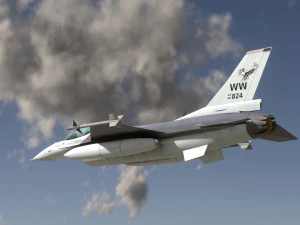 F16C USA 3D Model