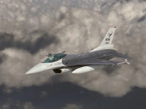 F16C USA 3D Model