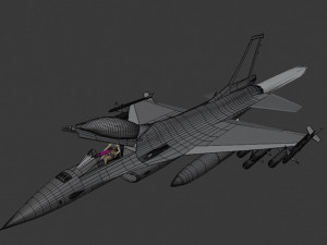 F16C USA Modelo 3D