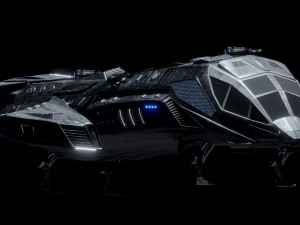 Space Ship Modèle 3D